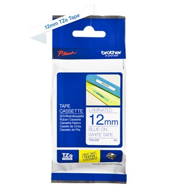 Brother TZe 12mm Laminated Label Tape