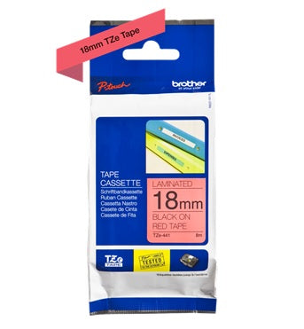 Brother TZe 18mm Laminated Label Tape