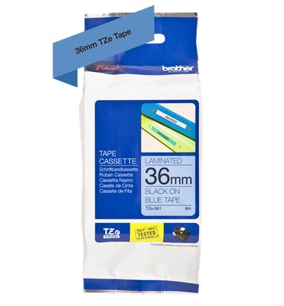Brother TZe 36mm Laminated Label Tape