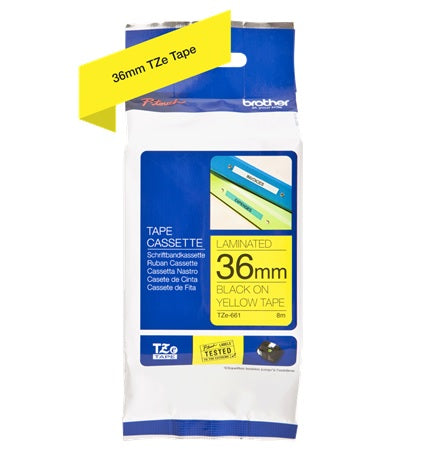 Brother TZe 36mm Laminated Label Tape