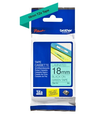 Brother TZe 18mm Laminated Label Tape