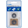 Carl K-28 Straight Cut Replacement Blades - 2 Pieces - for DC-210N / DC-230N / DC-250
