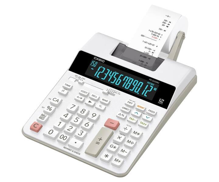 CASIO FR-2650RC Desktop Printing Calculator - 12 Digits
