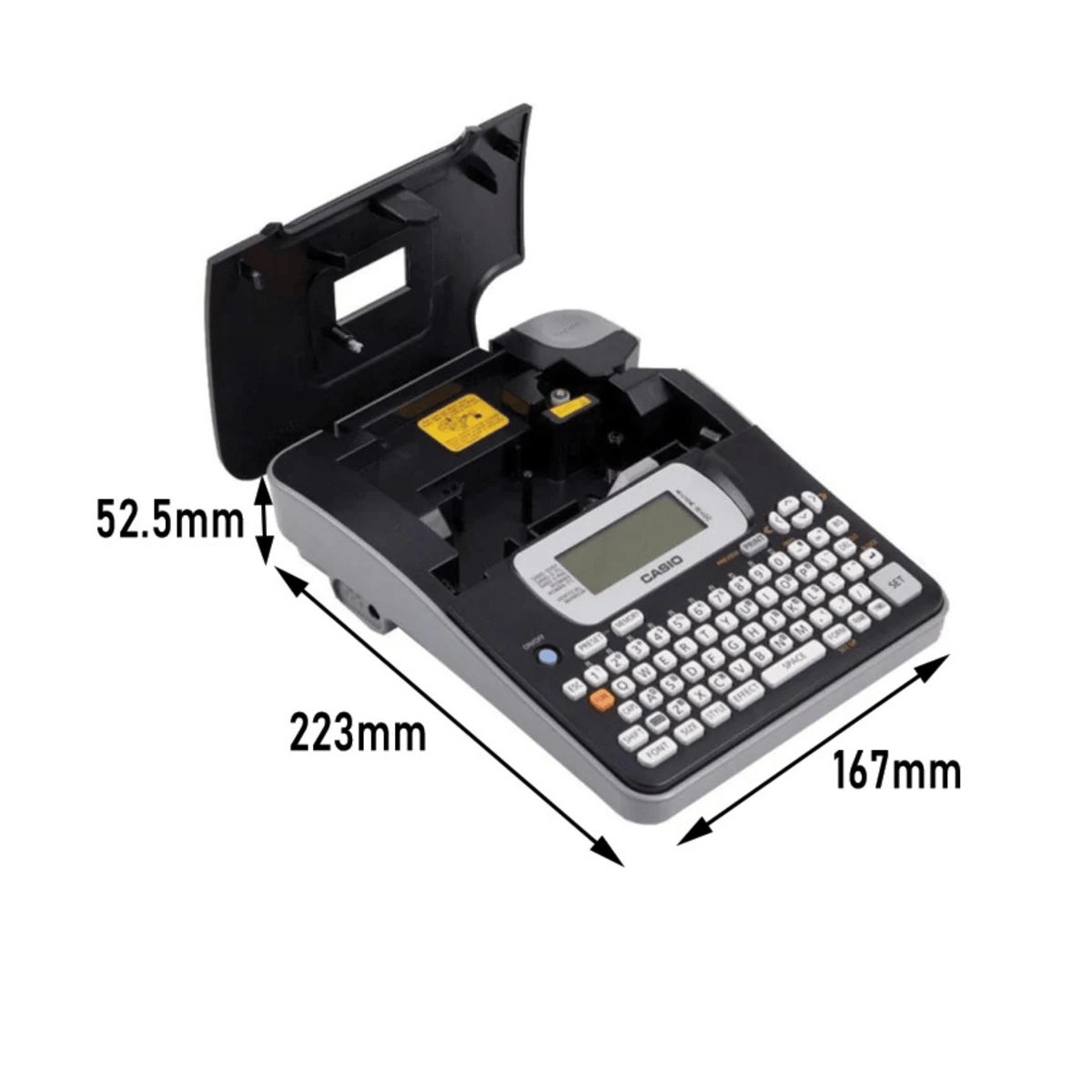 Casio KL-820 Label Maker, Up to 24mm Tape Width