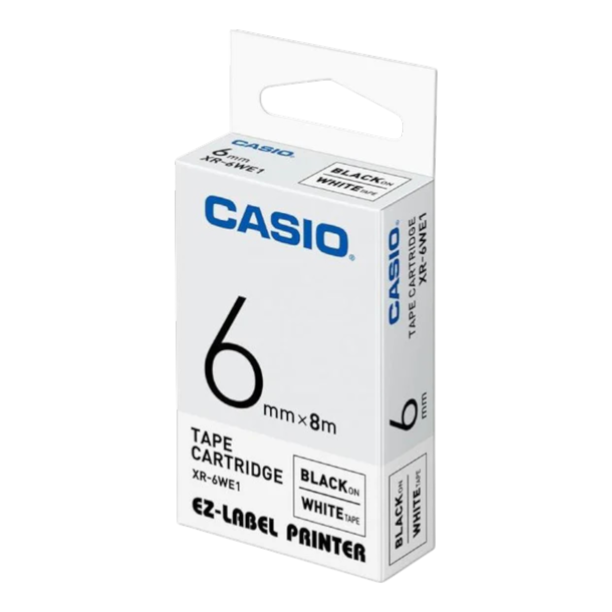 Casio XR 6mm Standard Label Tape