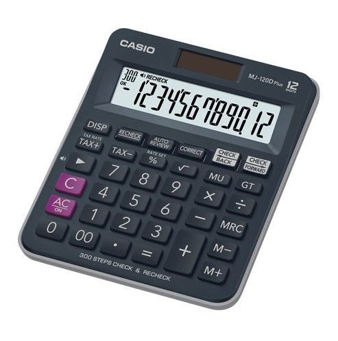 CASIO MJ-120D PLUS Desktop Check Calculator - 12 Digits