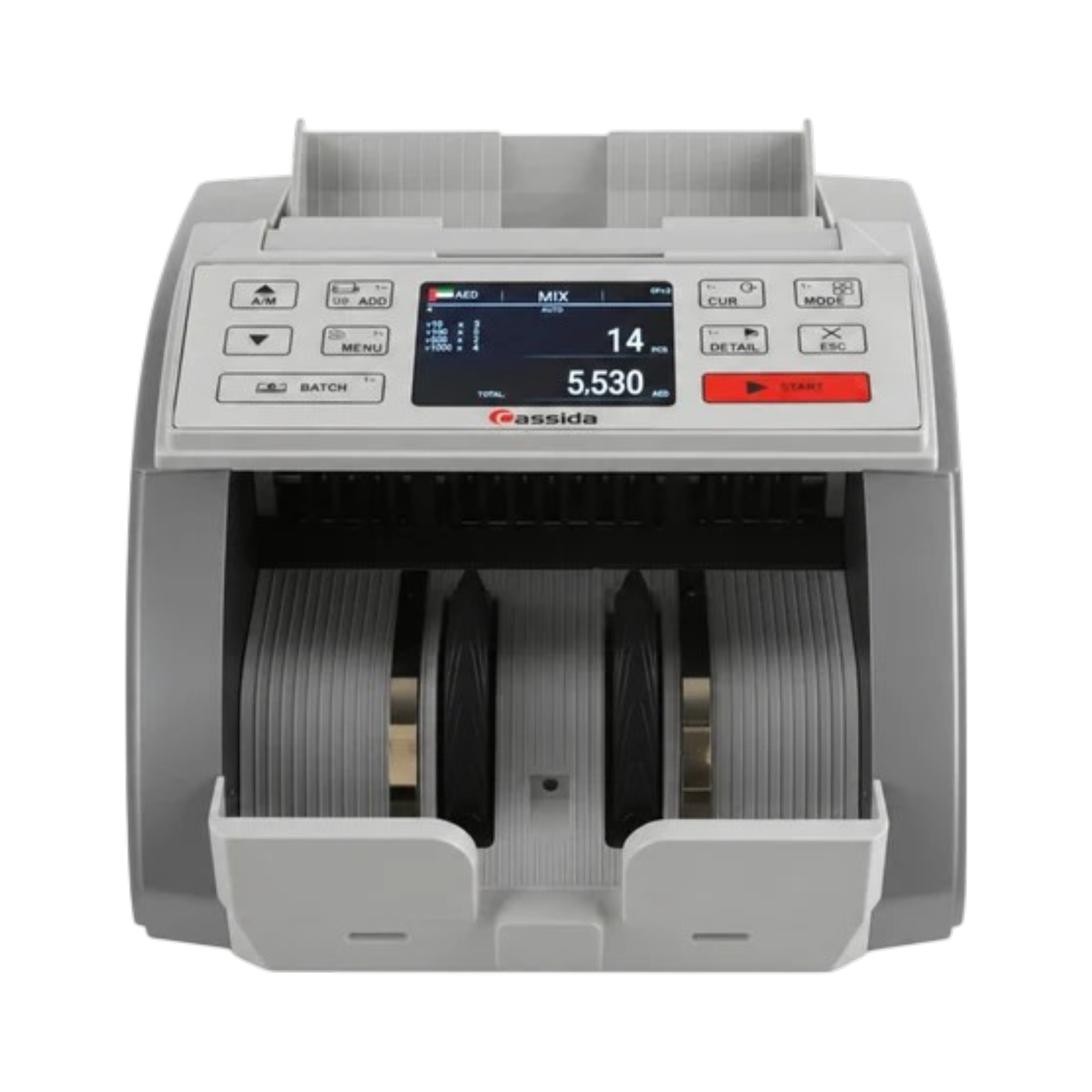 Cassida Axia 5 Currency Mixed Value Money Counter