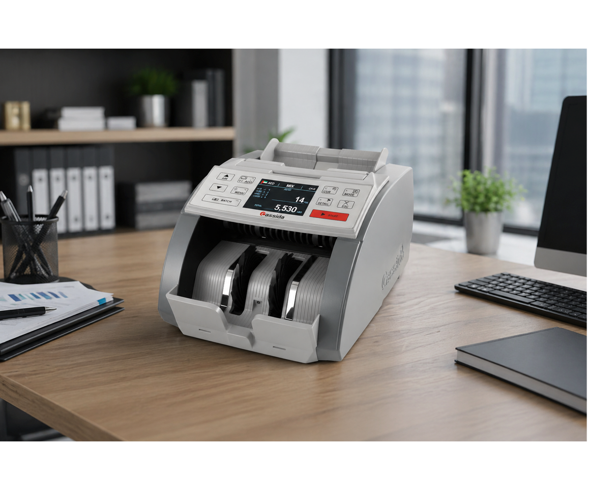 Cassida Axia 5 Currency Mixed Value Money Counter