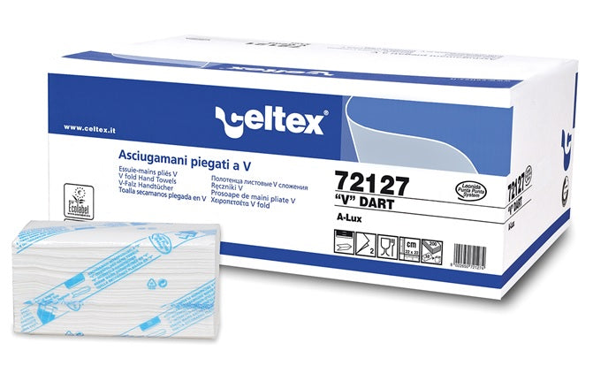Celtex 72127 V-Fold Hand Towel Case - 25 x 200 Sheets
