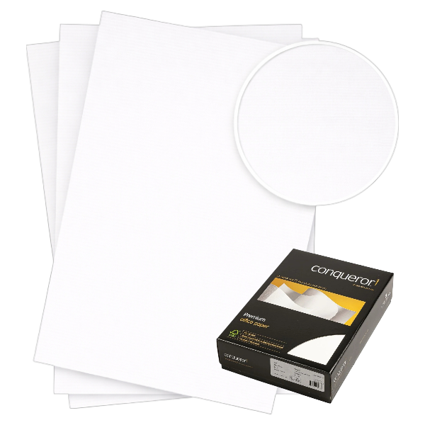 Conqueror A4 Premium Wove Paper 100gsm - Pack of 500 Sheets