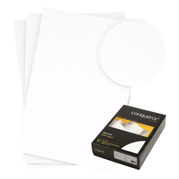 Conqueror A4 Premium Wove Paper 100gsm - Pack of 500 Sheets