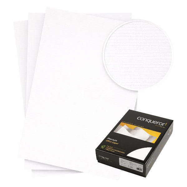 Conqueror A4 Premium Laid Paper 100gsm - Pack of 500 Sheets