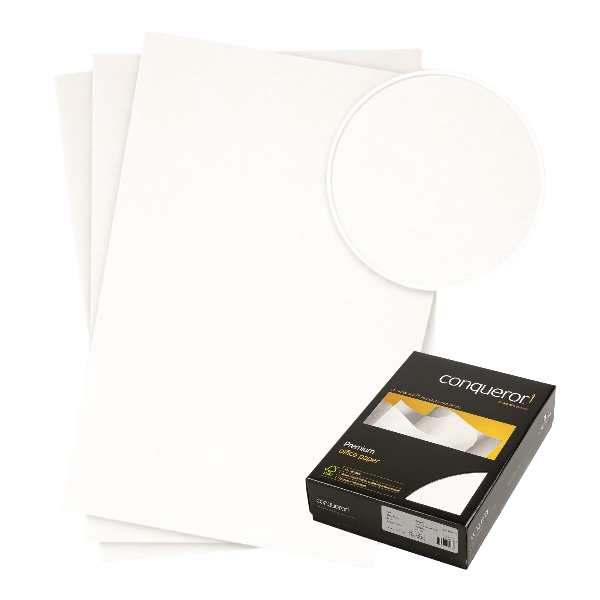 Conqueror A4 Premium Wove Paper 100gsm - Pack of 500 Sheets