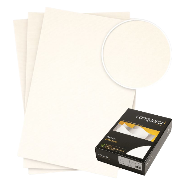 Conqueror A4 Premium Wove Paper 100gsm - Pack of 500 Sheets