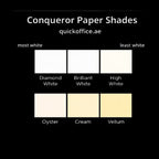 Conqueror A4 Premium Laid Paper 100gsm - Pack of 500 Sheets