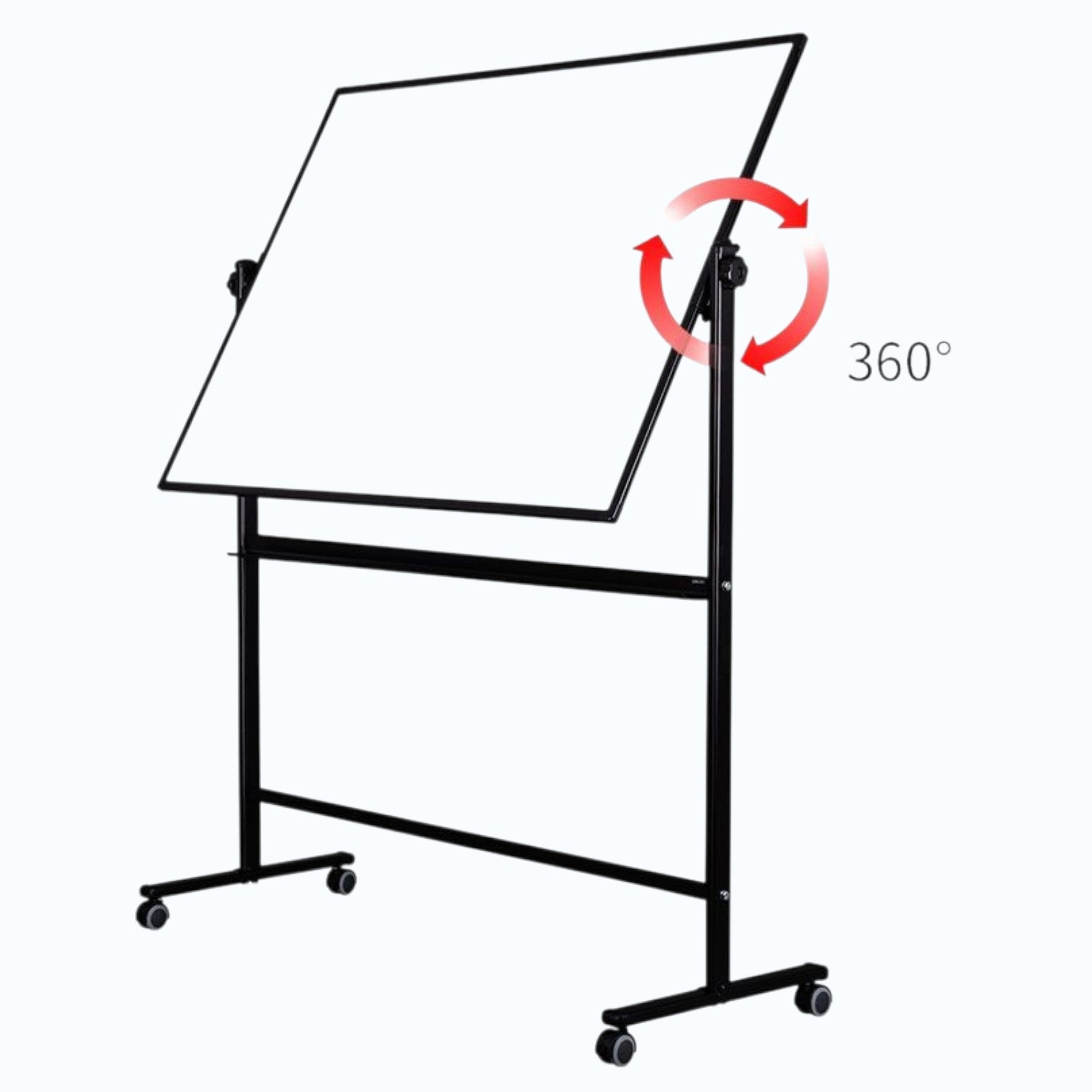 Deli 7882 (90 x 120 cm) Revolving Double Sided Magnetic Whiteboard