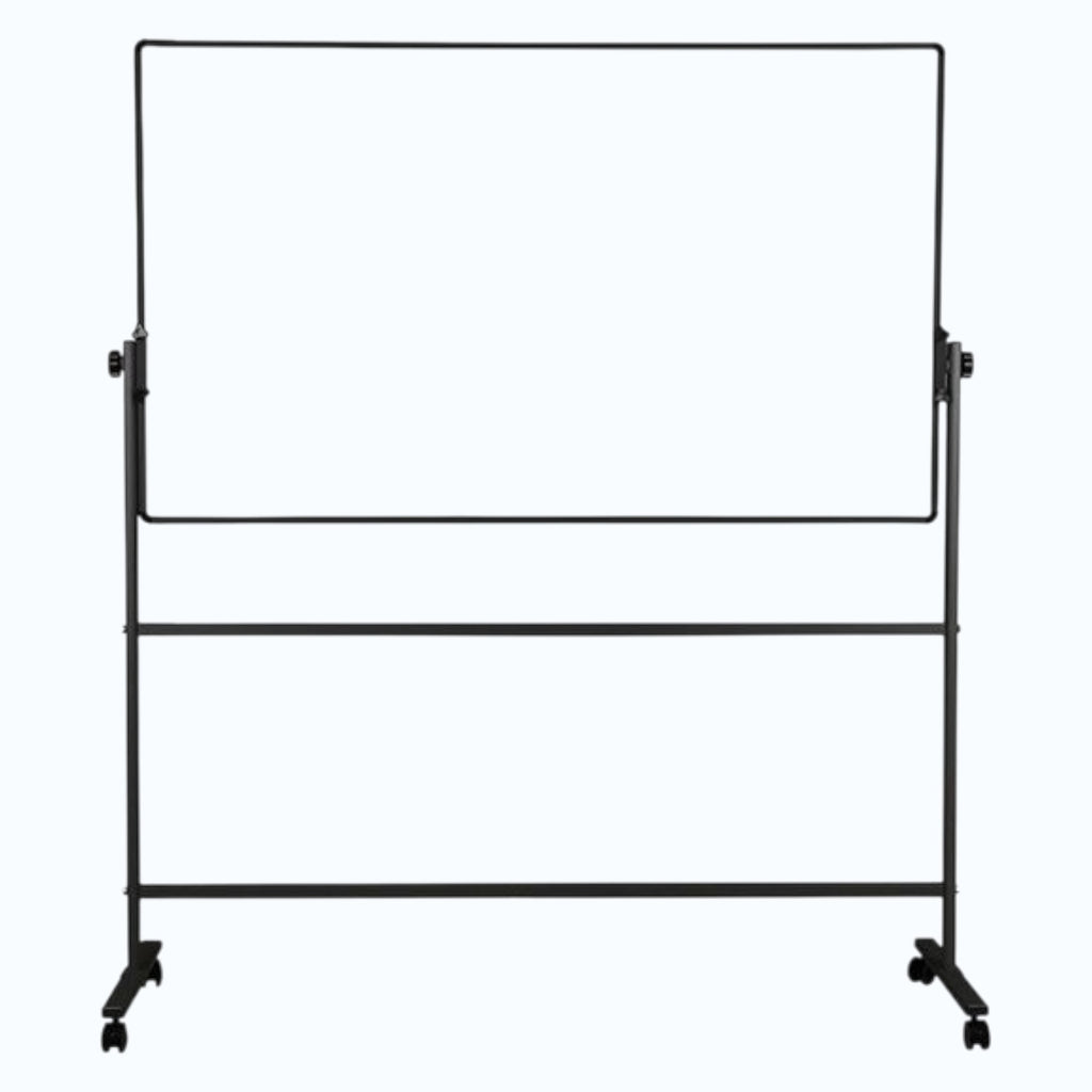 Deli 7883 (90 x 150 cm) Revolving Double Sided Magnetic Whiteboard