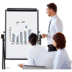 Deli E7891 Foldable Flipchart Easel 60x90cm