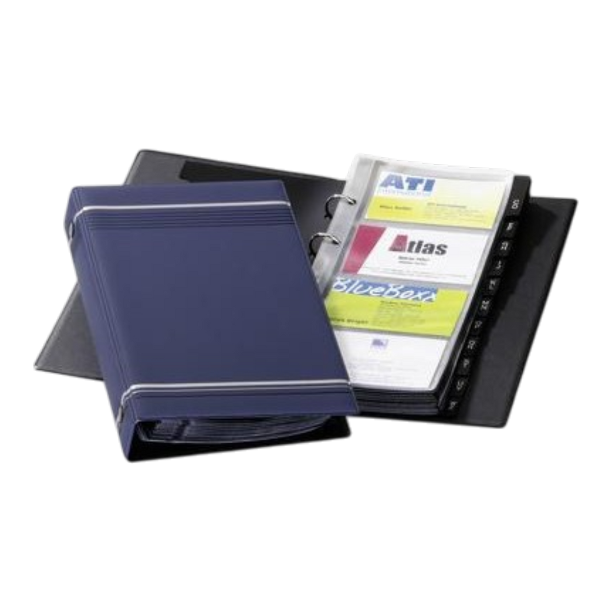 Durable 2385 Visifix Business Card Album - 200 Cards Capacity