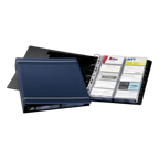 Durable 2388 Visifix Desk Business Card Album - 400 Cards Capacity