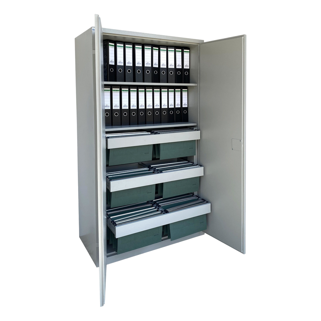 Durable Fire-Resistant Cabinet – Key Lock – 60 Min Fire Protection
