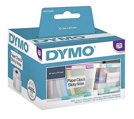 DYMO 11354 (S0722540) 32x57mm LabelWriter Removable Labels