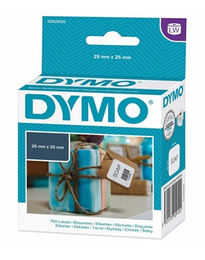 DYMO S0929120 25x25mm LabelWriter Square Multipurpose Labels