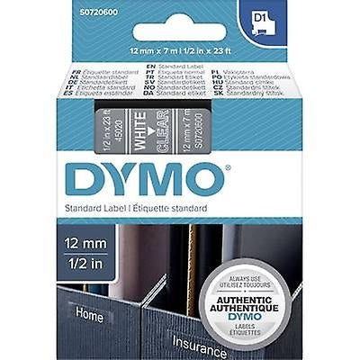 Dymo D1 12mm Standard Label Tape