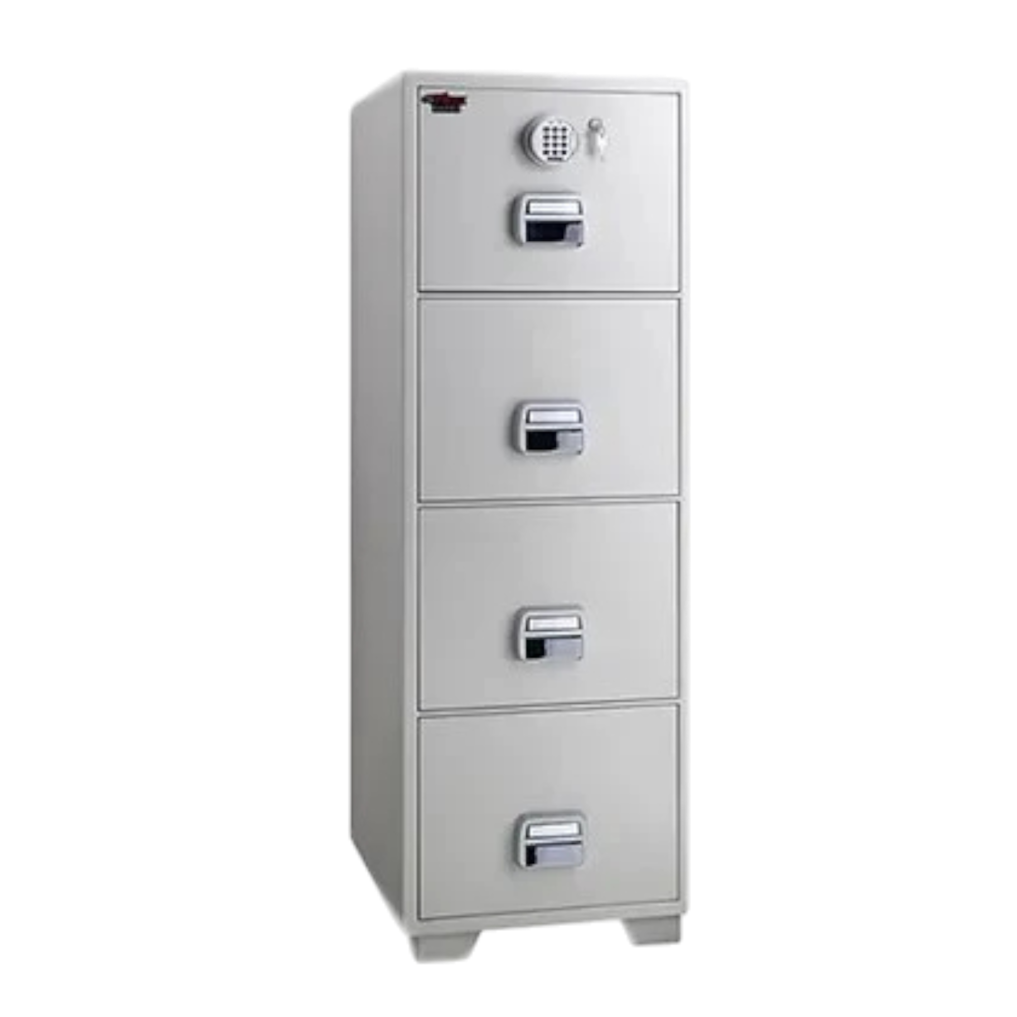 Eagle Safes SF-680-4EKX 4-Drawer Fire Resistant Filing Cabinet – Digital & Key Lock