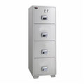Eagle Safes SF-680-4TKX 4-Drawer Fire Resistant Filing Cabinet – Dual Key Lock