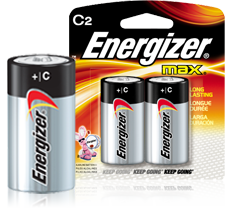 Energizer C Alkaline Batteries