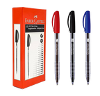 Faber-Castell 1423 0.7mm Ball Pen - Pack of 10