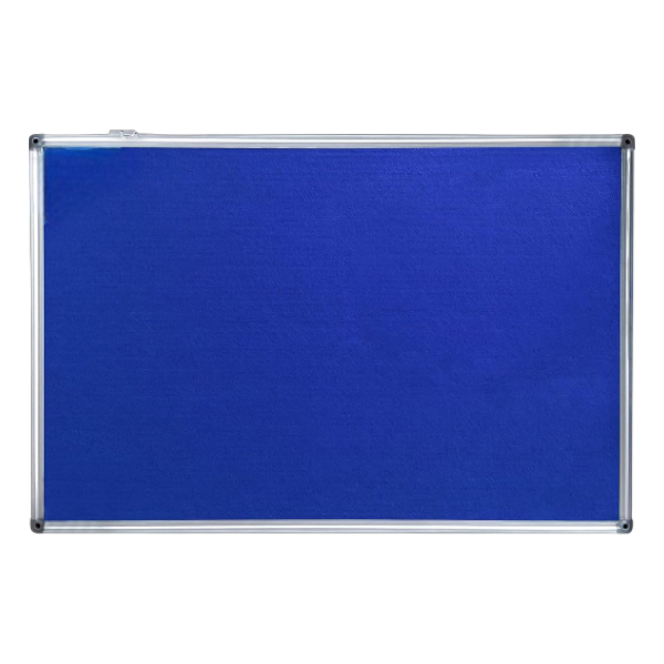 Felt Noticeboard 45 x 60 cm - Aluminium Frame