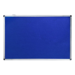 Felt Noticeboard 90 x 150 cm - Aluminium Frame