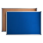 Felt Noticeboard 45 x 60 cm - Aluminium Frame