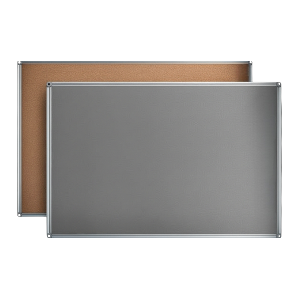 Felt Noticeboard 45 x 60 cm - Aluminium Frame