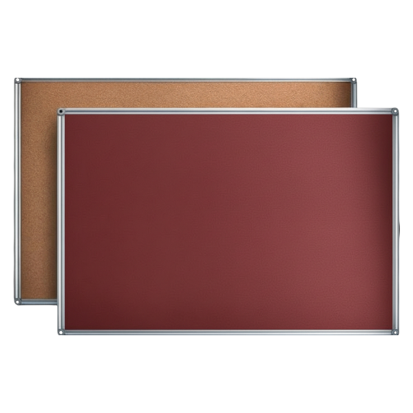 Felt Noticeboard 45 x 60 cm - Aluminium Frame