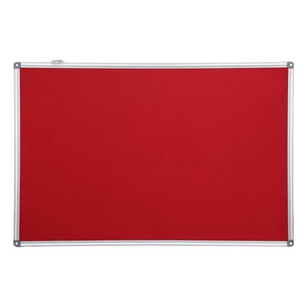Felt Noticeboard 60 x 90 cm - Aluminium Frame