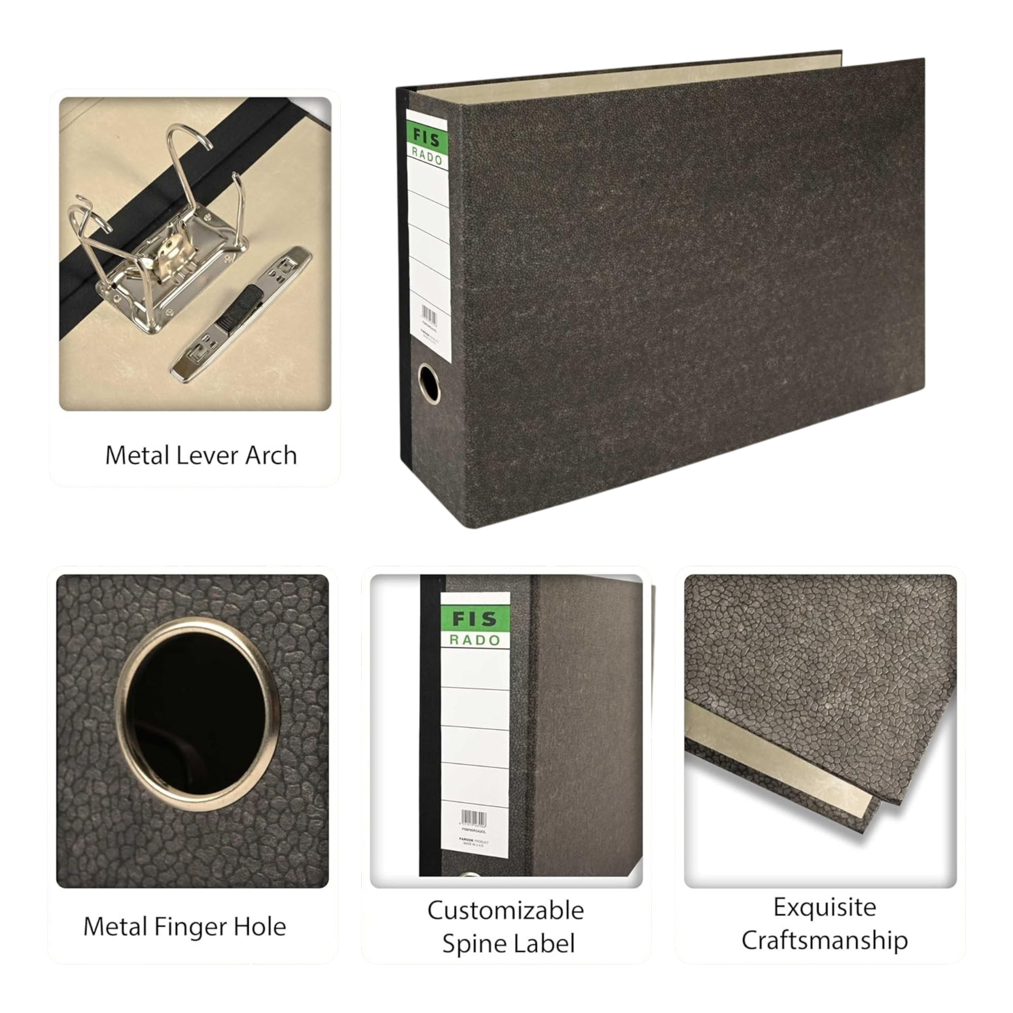 FIS Box File - A3 - Broad (3") Spine - Landscape