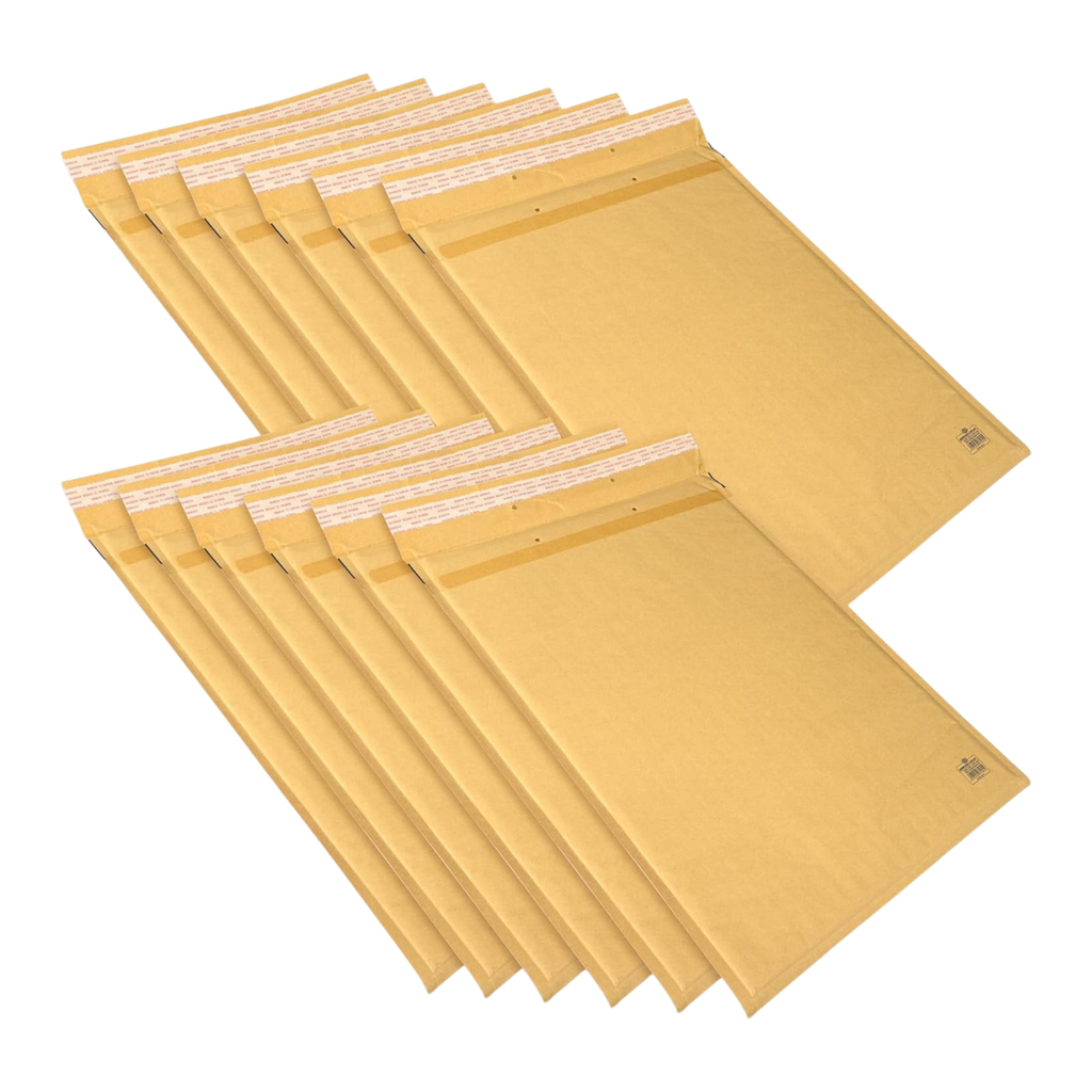 FIS Brown Padded Bubble Envelopes