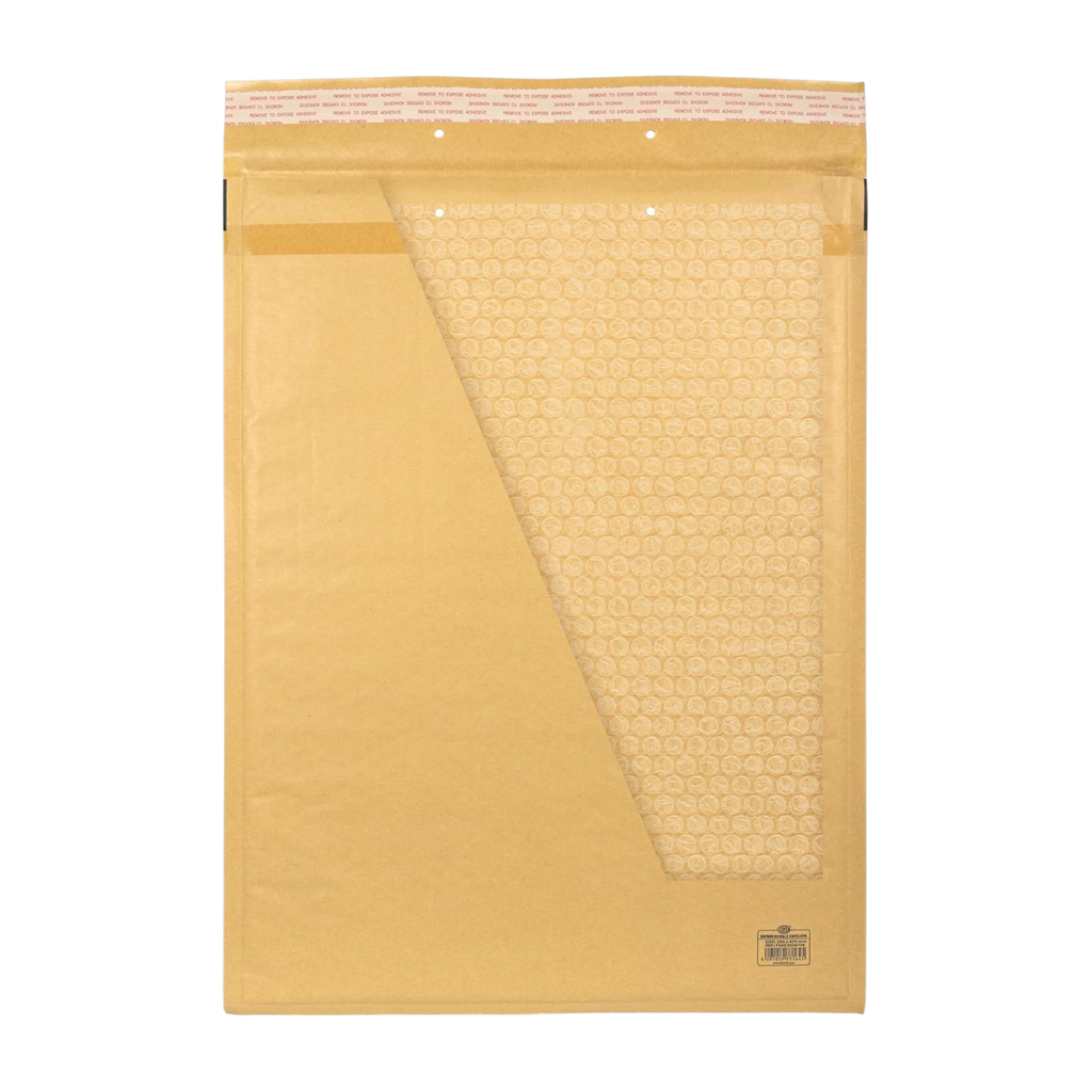 FIS Brown Padded Bubble Envelopes