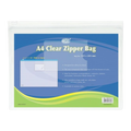FIS Clear Envelope Zipper Bag