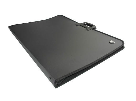 Modest Zippered Project Portfolio Case - Black