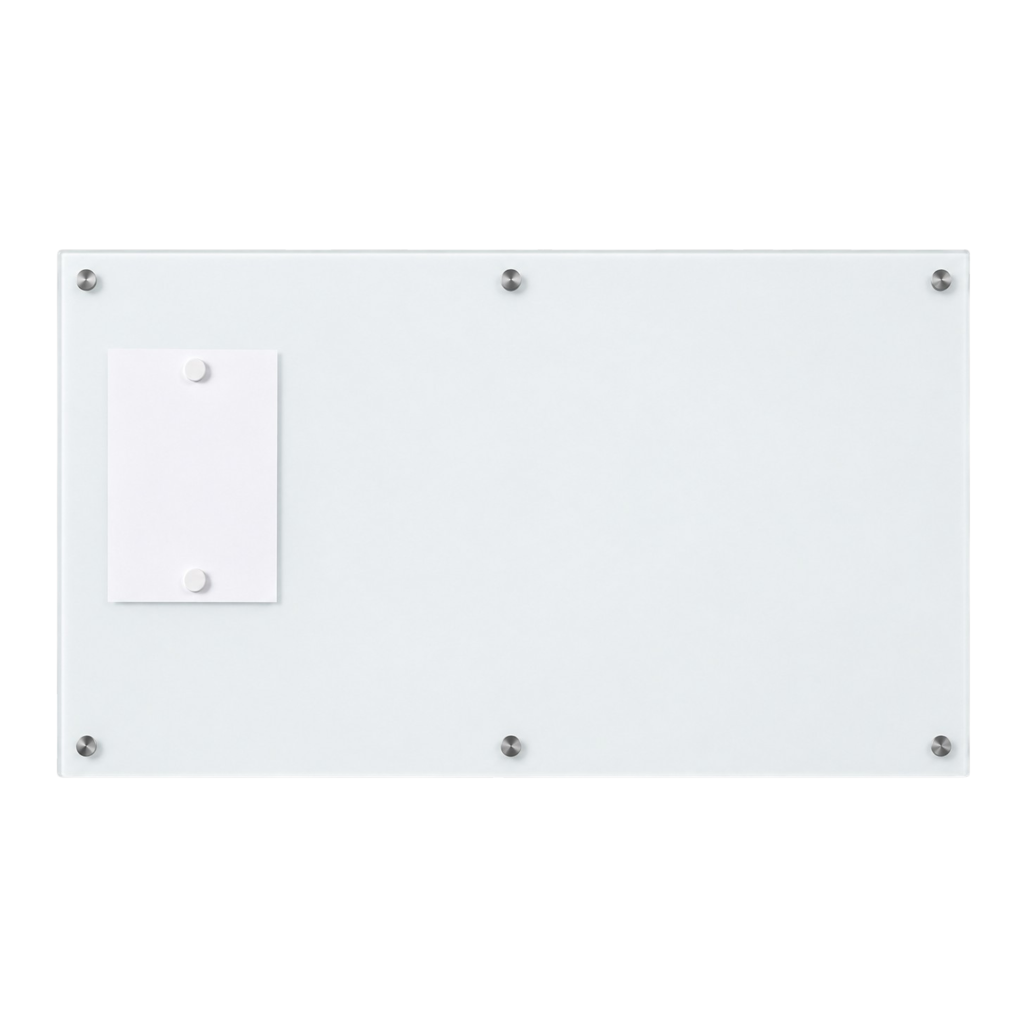 Magnetic Dry-Erase Glassboard, White