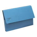 Guildhall Document Wallet - Foolscap Size - Blue