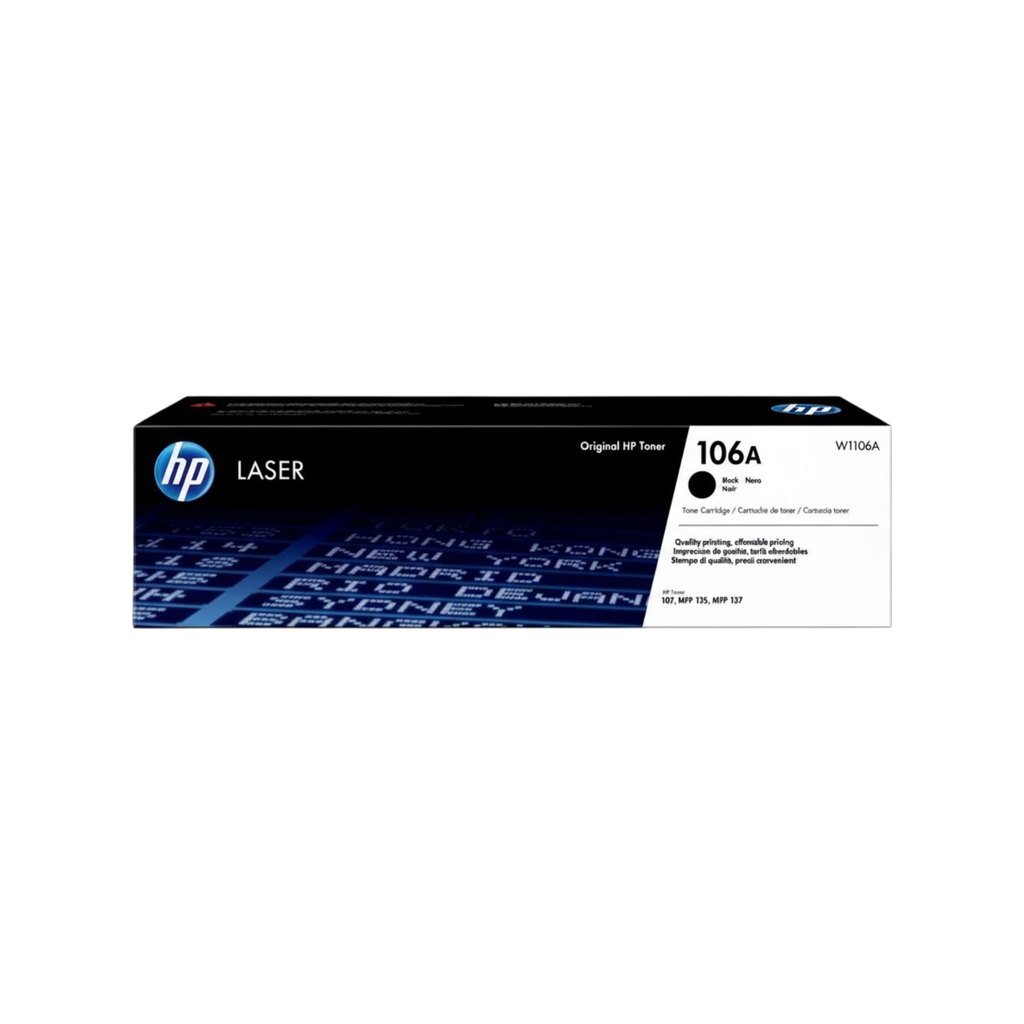 HP 106A Black Toner Cartridge (W1106A)