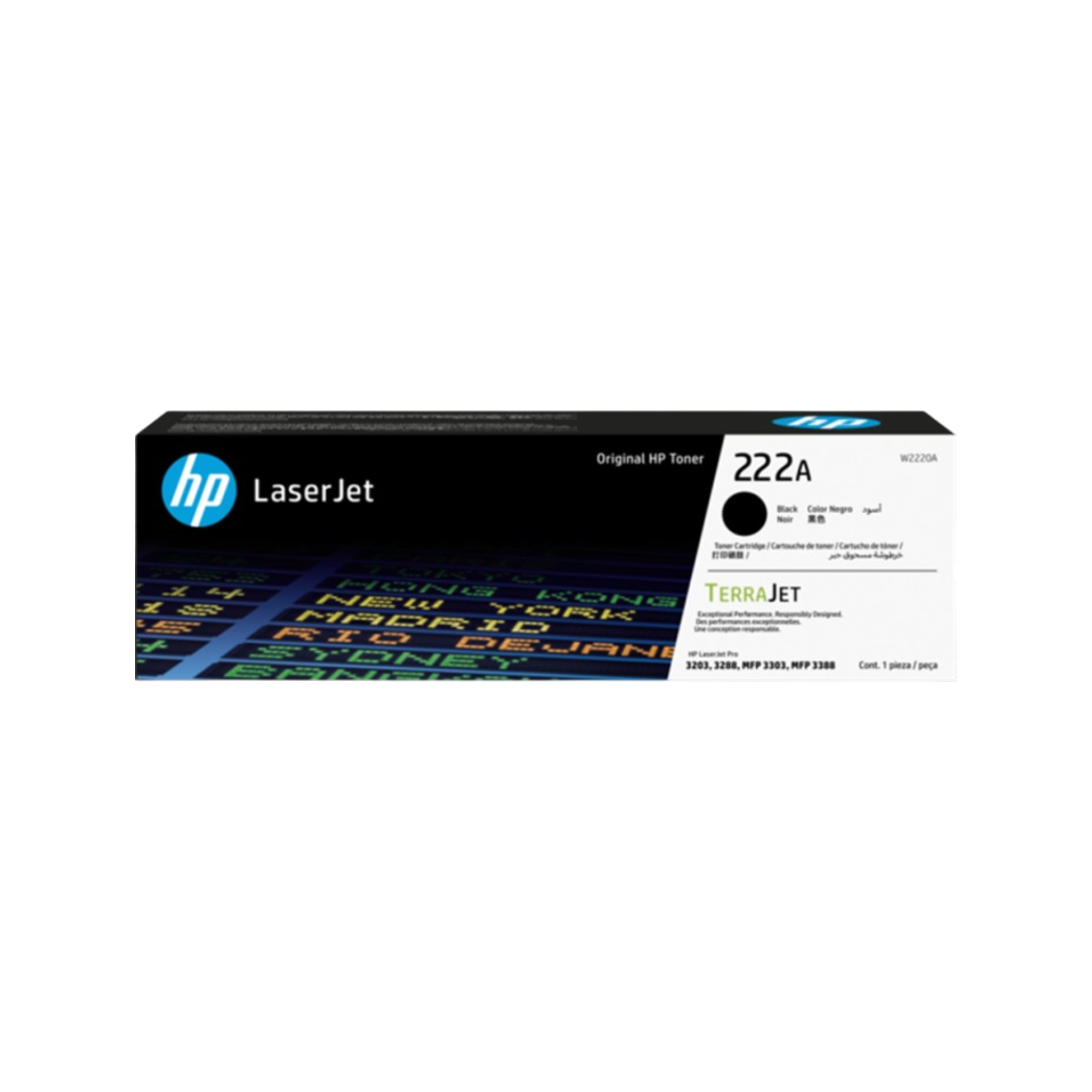 HP 222A Toner Cartridges