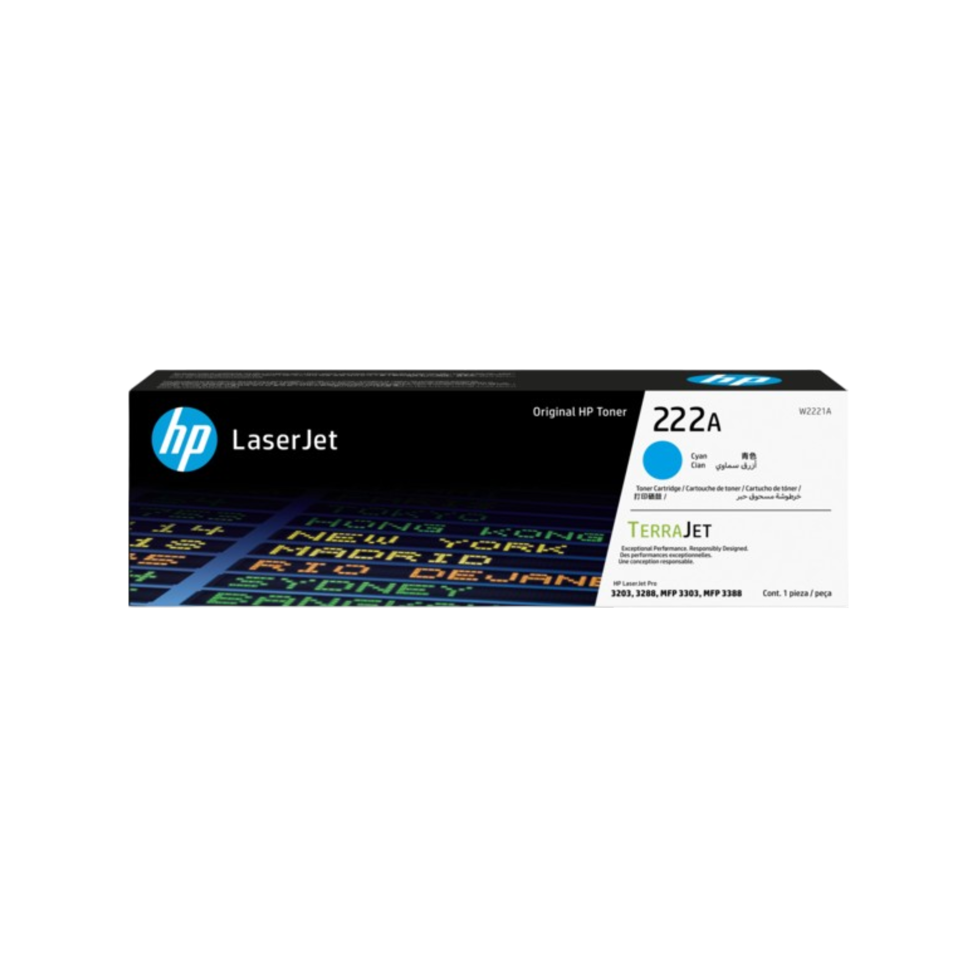 HP 222A Toner Cartridges