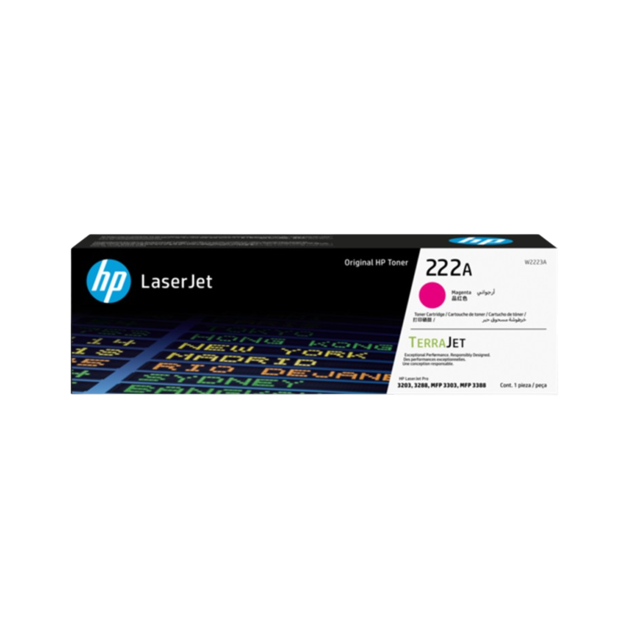 HP 222A Toner Cartridges