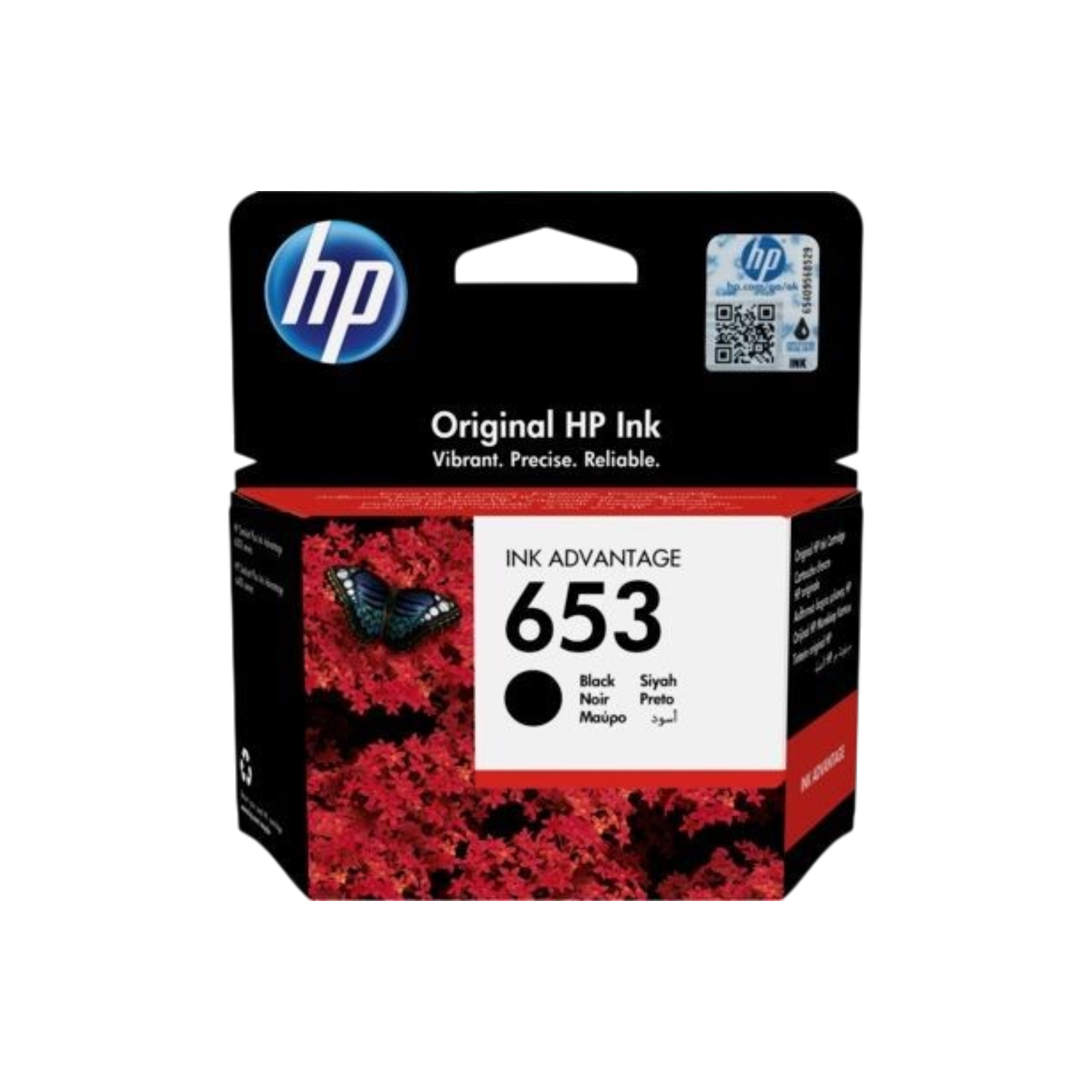 HP 653 Ink Advantage Cartridges